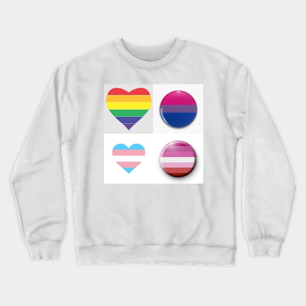 Pride Crewneck Sweatshirt by DorothyGoesGlamping